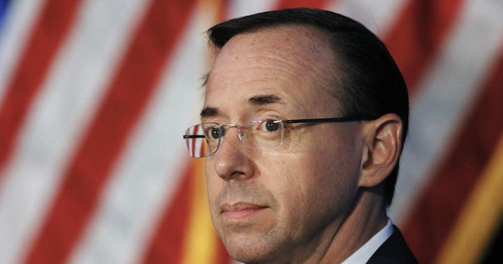 Rod Rosenstein and the History Books