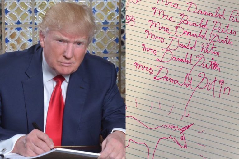 What Does Trump’s Handwriting Tell Us About Him?