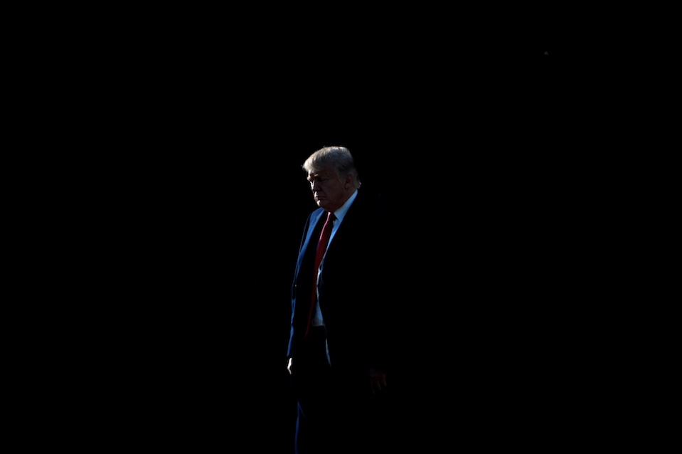 Trump Alone in the Dark