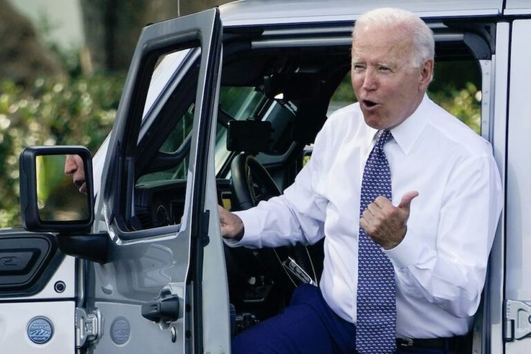 Why Biden Can’t Turn Over the Car Keys