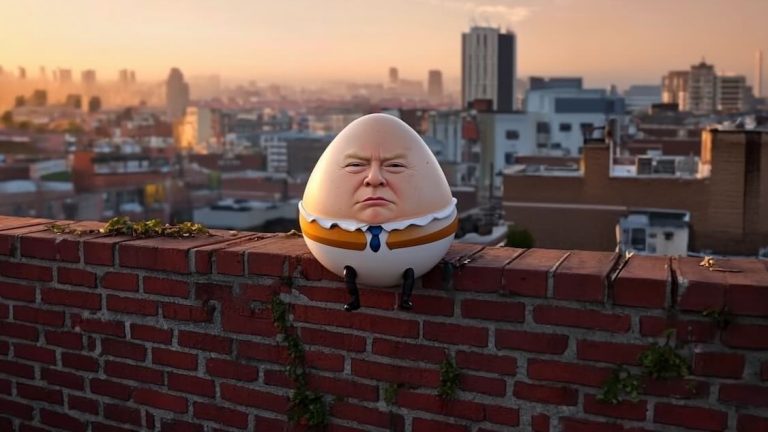 Trumpty Dumpty Needs a Big Fall